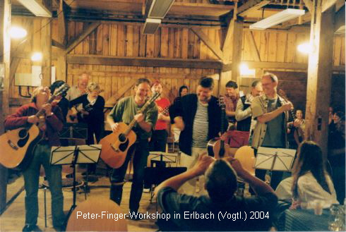 Peter-Finger-Workshop in Erlbach (Vogtl.) 2004